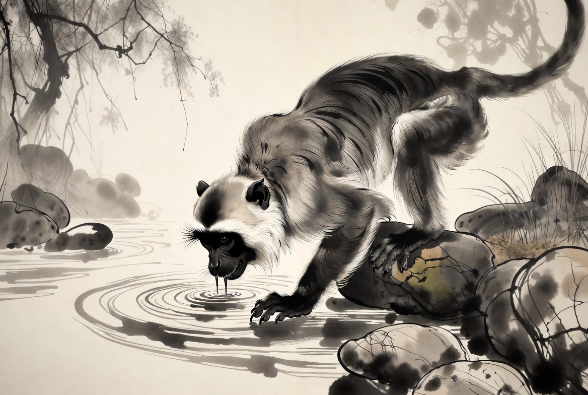 猴主题图片：谐音是否参与图案寓意